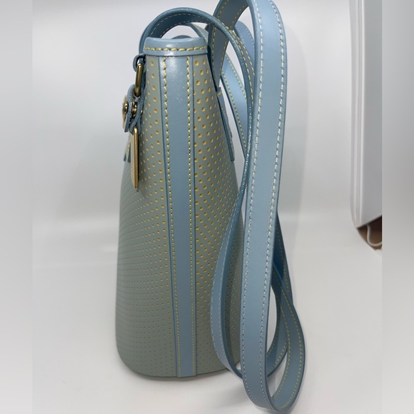 Coming soon: Rare HTF Dooney & Bourke Seafoam and Blue Tote Cabriolet collection - Picture 4 of 7